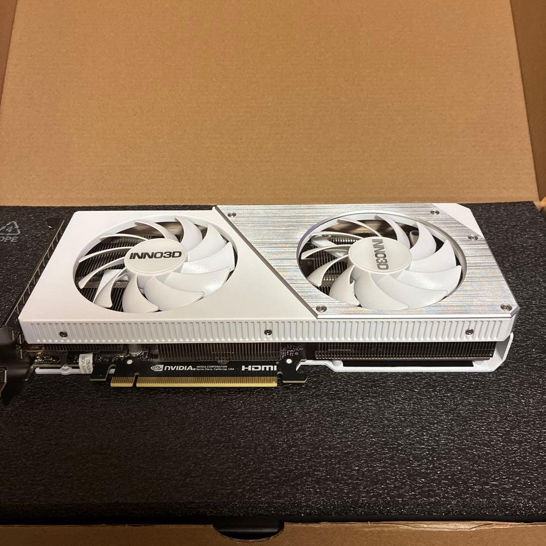 INNO3D GeForce RTX 4060 Ti 8GB OC ホワイト