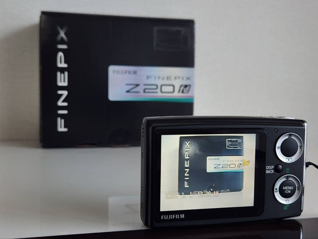 FUJIFILM FinePix Z20fd ブラック 動作確認済 コンデジ