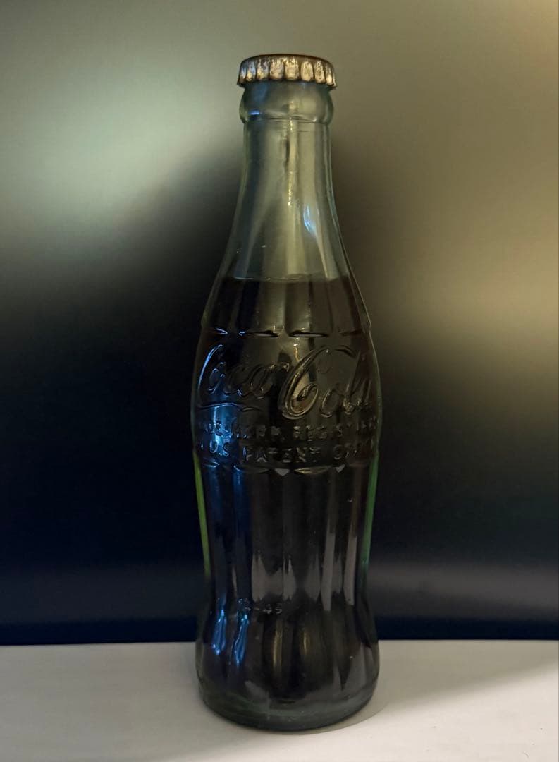 F6 レア 1952年 コカコーラ コンツァーボトル \"フルボトル\" 瓶