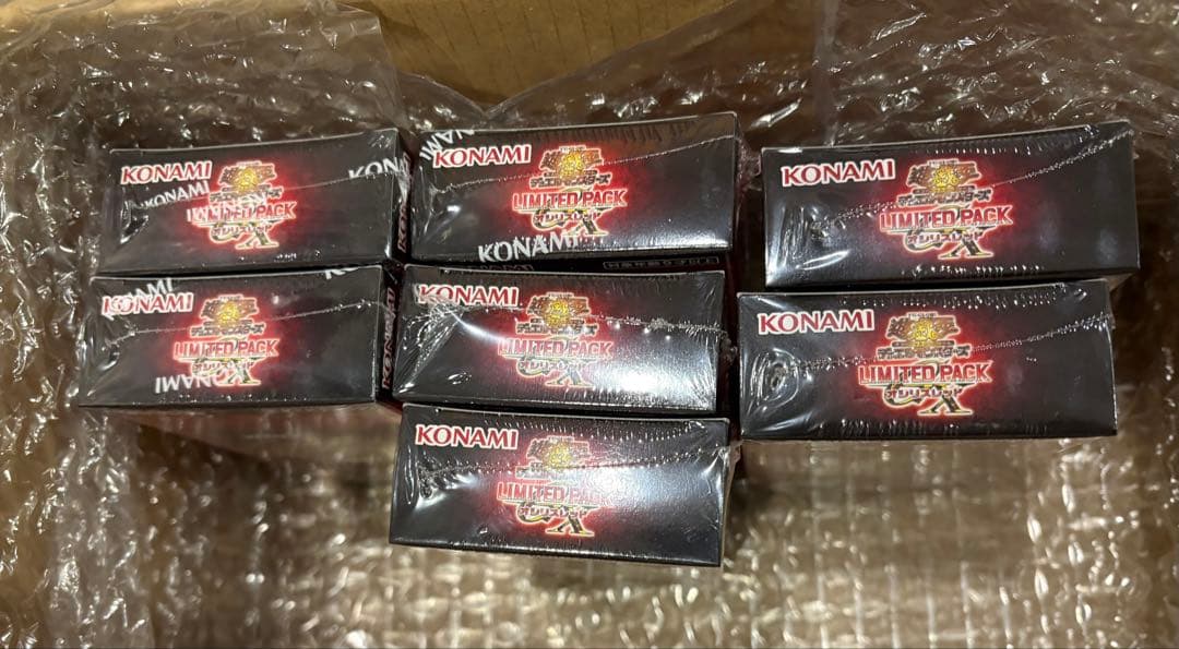 遊戯王リミテッドパック GX オシリスレッド 7BOX