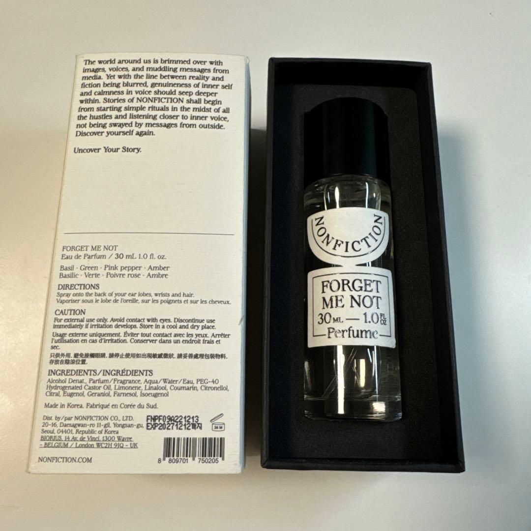 NONFICTION ノンフィクション FORGET ME NOT 30ml