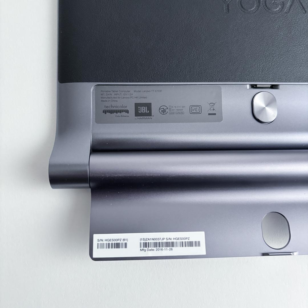 Lenovo Yoga YT-X703F アンドロイドタブレット本体