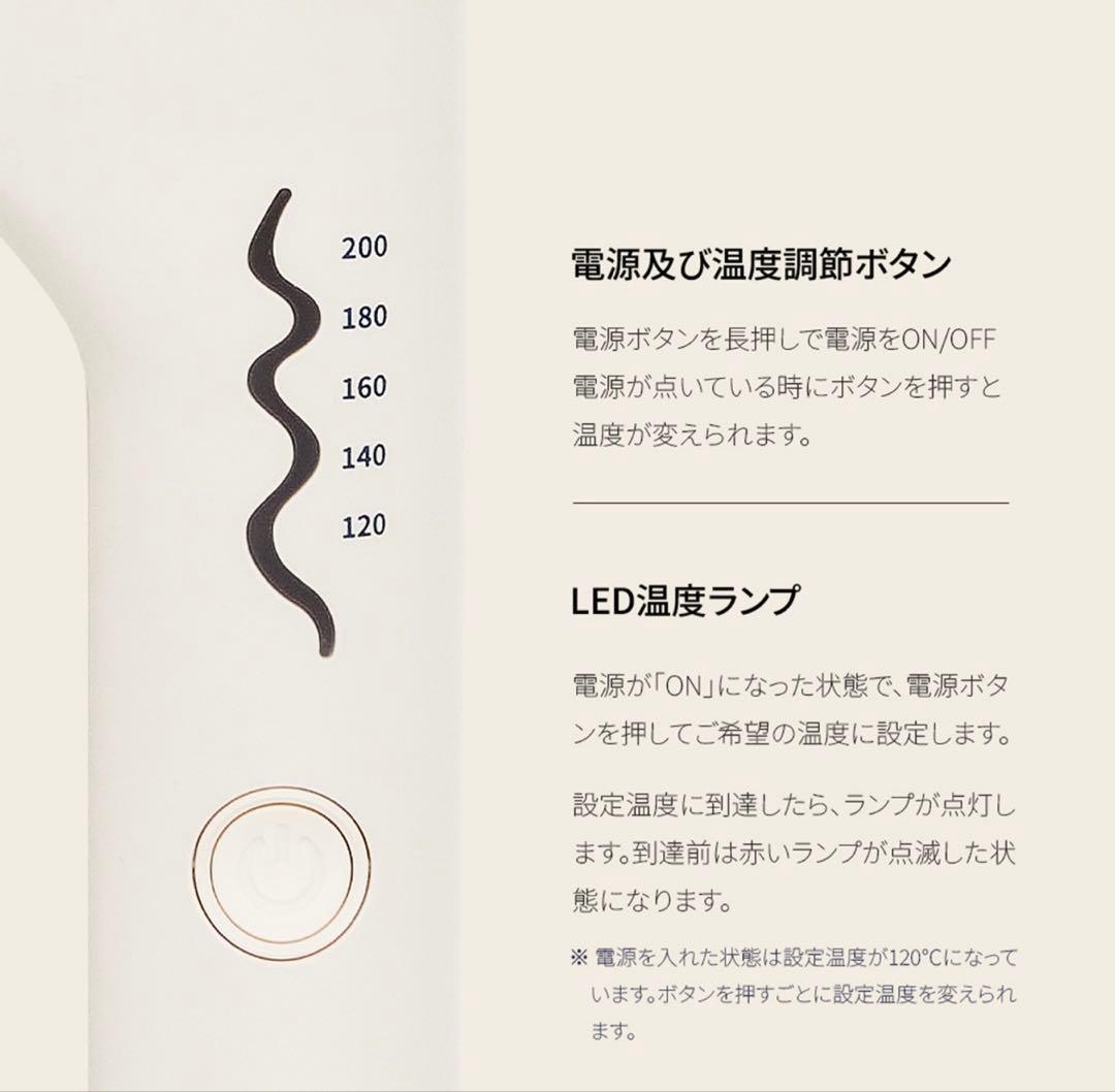 【VODANA日本公式】トリプルウェーブアイロン