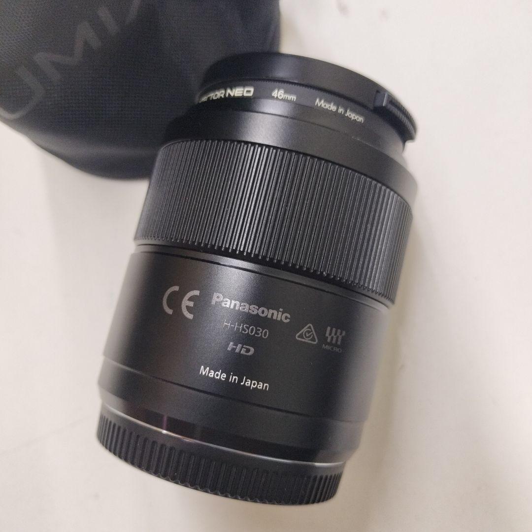 Panasonic H-HS030 単焦点レンズ ブラック