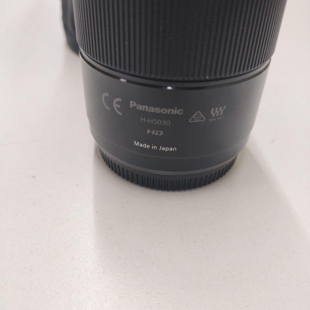 Panasonic H-HS030 単焦点レンズ ブラック