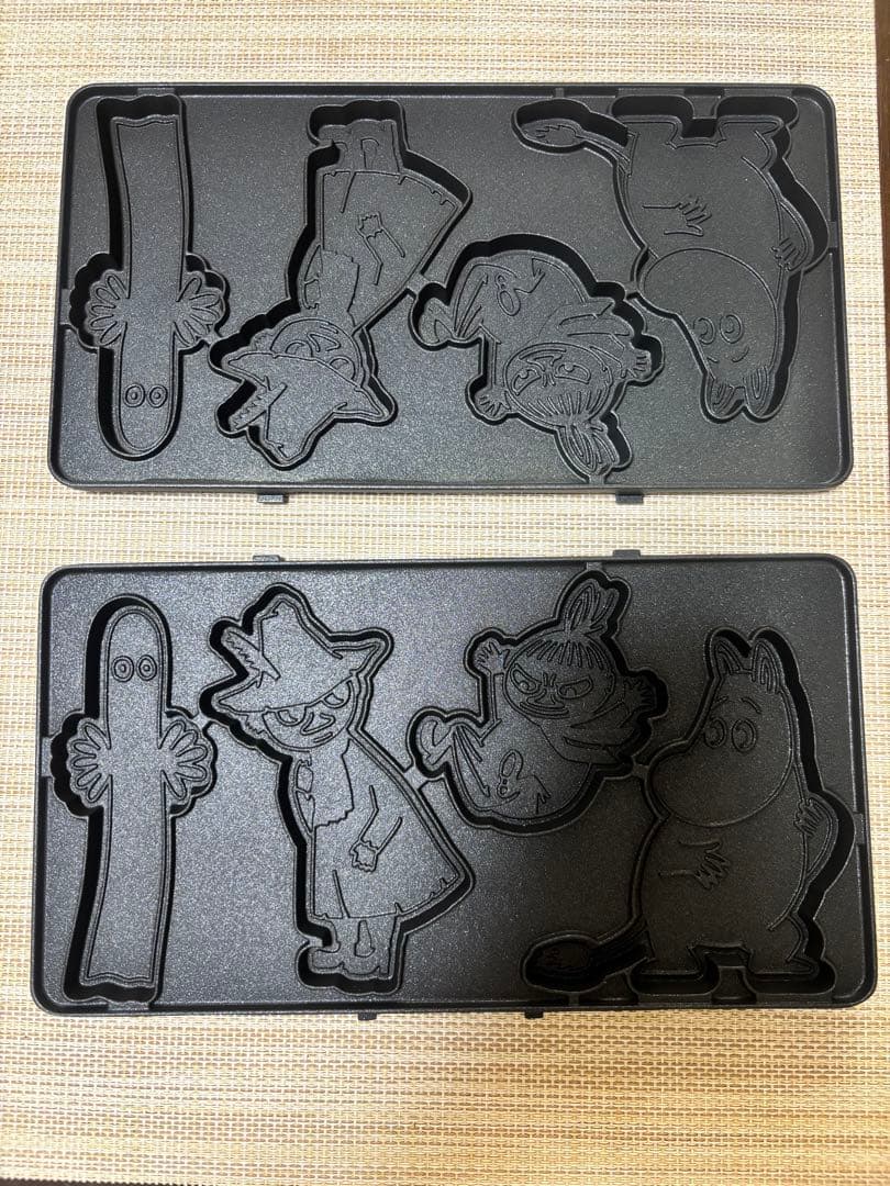 BRUNO ホットサンドメーカー ムーミン柄と、付替用型