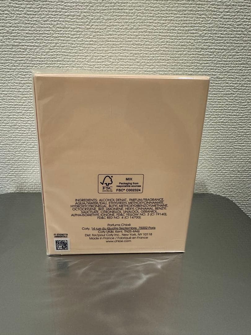 Chloé Eau de Parfum 75ml 未開封