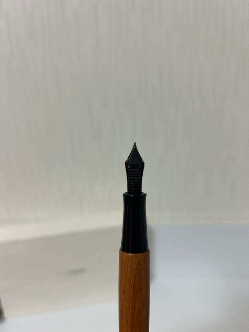 プラチナ万年筆 屋久杉 細字