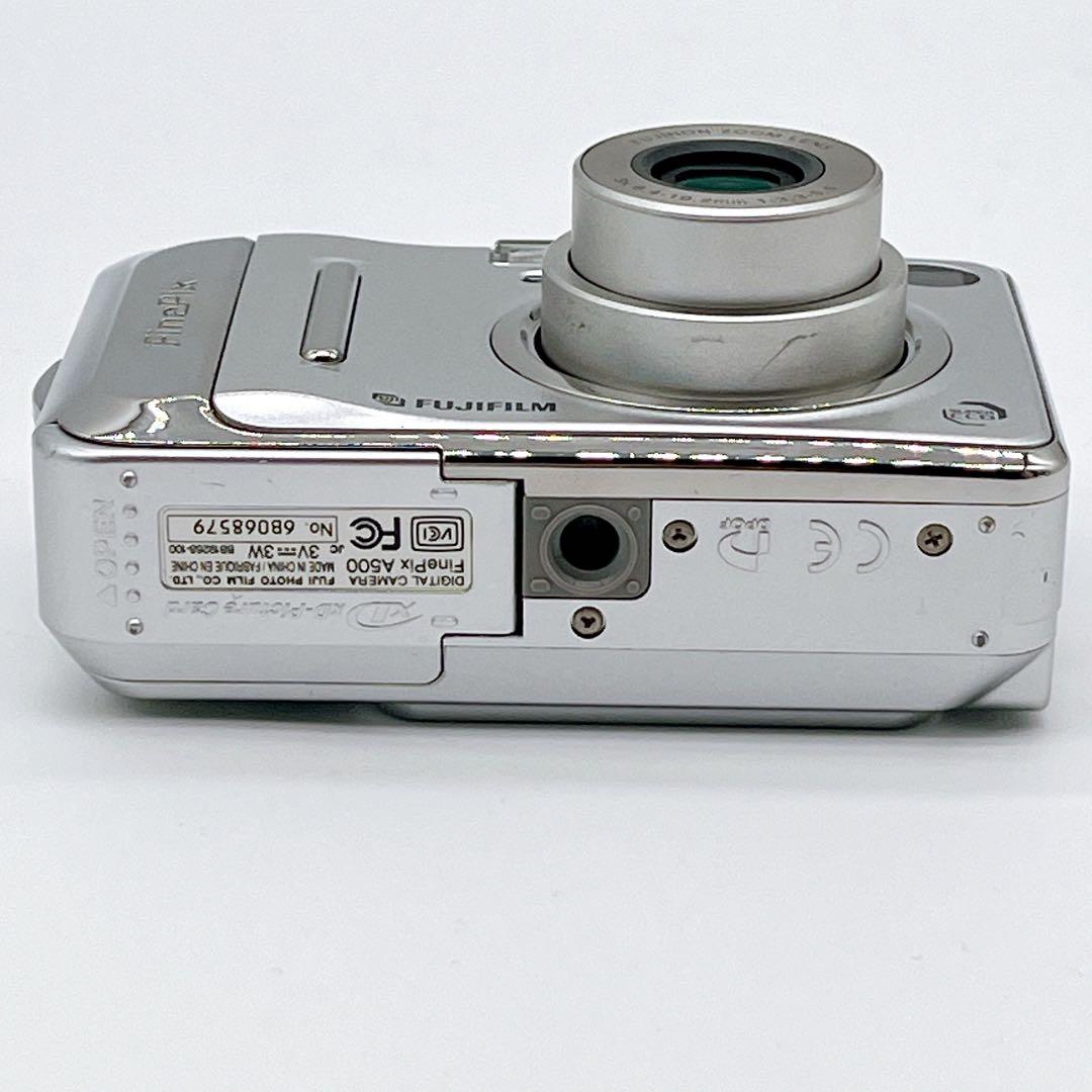 【希少】FUJIFILM FINEPIX A500 シルバー 乾電池仕様 レトロ