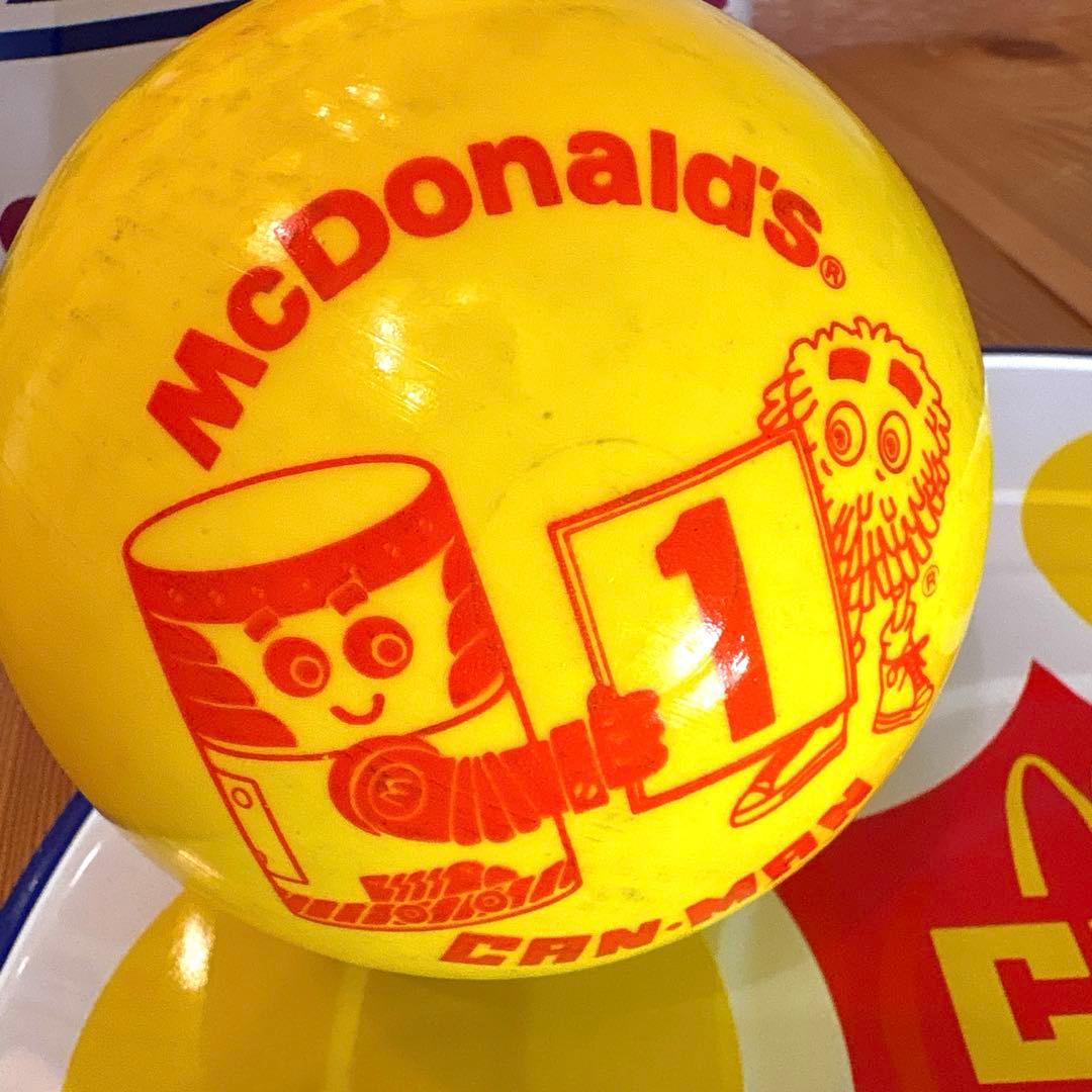 スーパーレア　マクドナルド　CanMan プレイランド　缶　店舗用　アメトイ