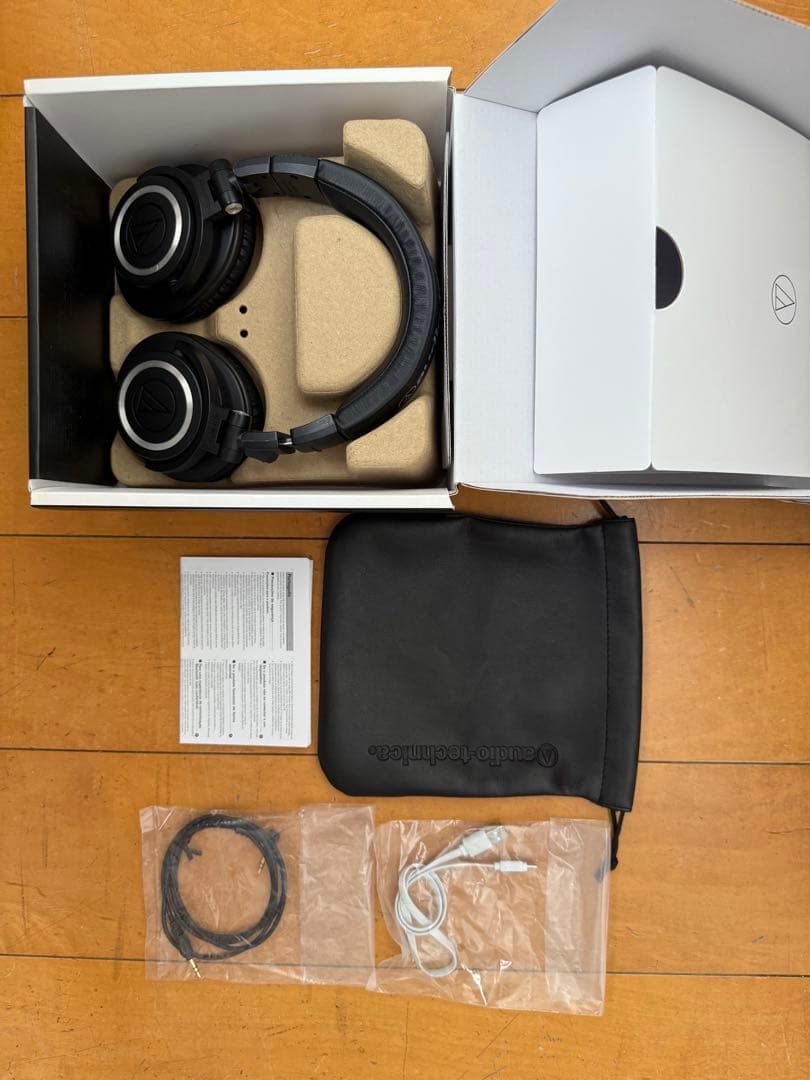 【美品】Audio-Technica ATH-M50xBT2 無線/有線使用可
