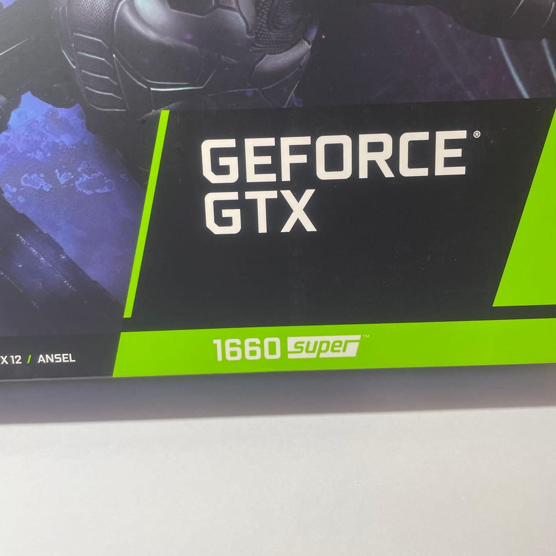 GEFORCE GTX 1660 SUPER 6GB ファン2個