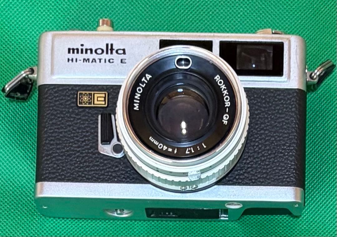 Minolta HI-MATIC E コンパクトカメラ　実写作例あり