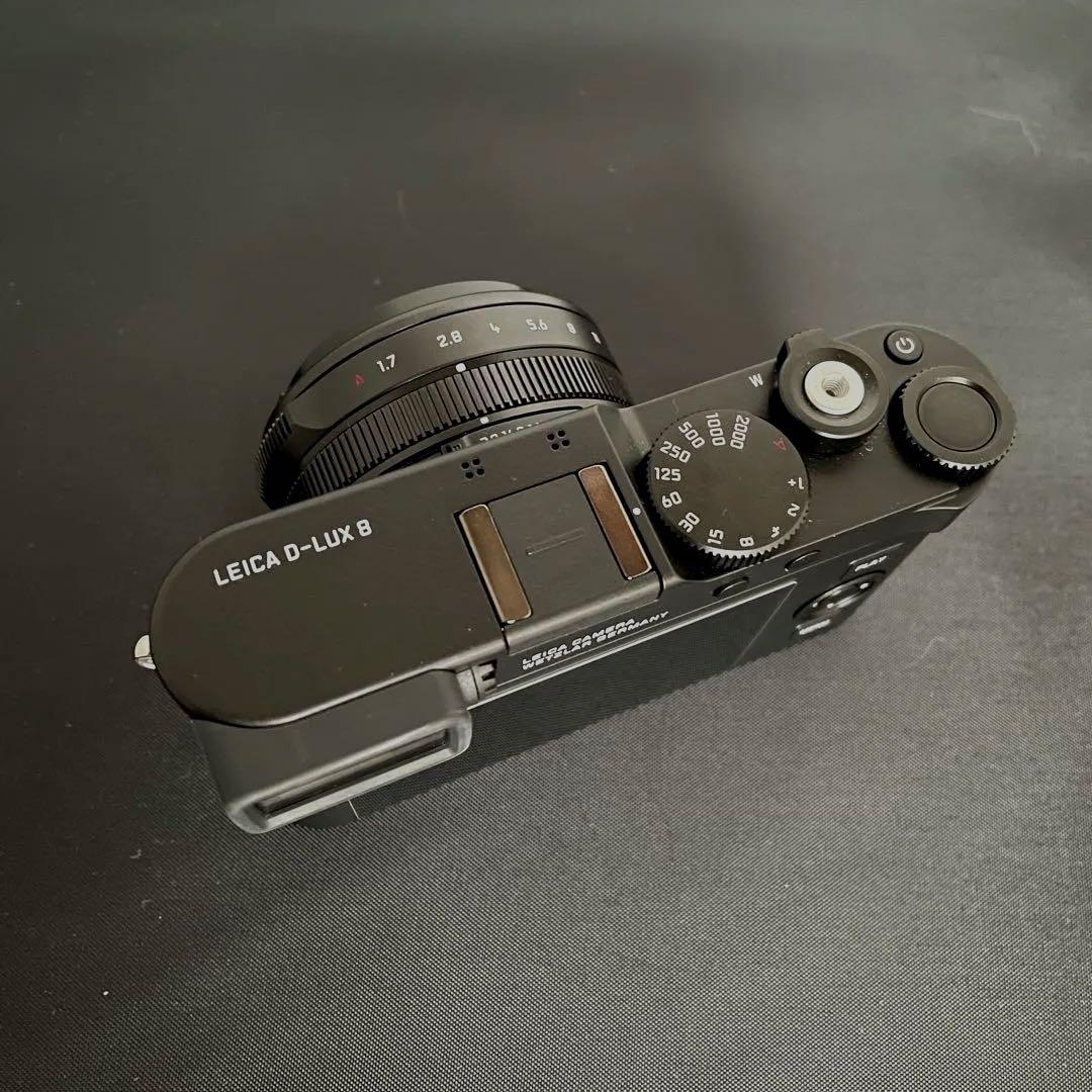 【極美品・黒丸カスタム】Leica D-LUX8 アクセサリ4万相当付属