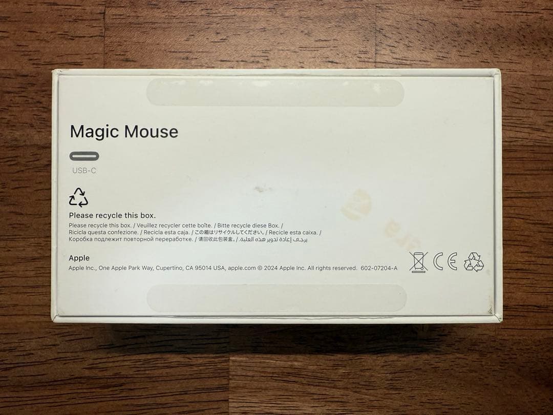 マウス・トラックボール Apple Magic Mouse (USB-C) MXK63ZA/A