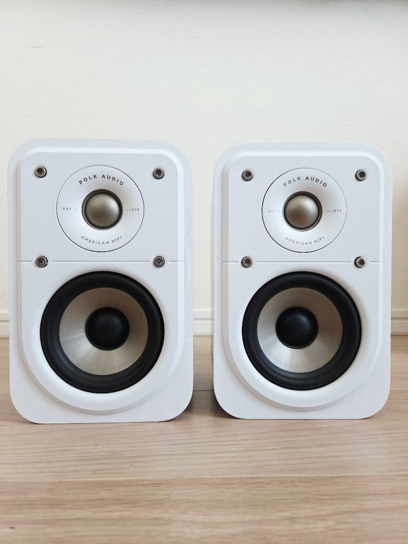 【美品】Polk Audio ES10（ホワイト）