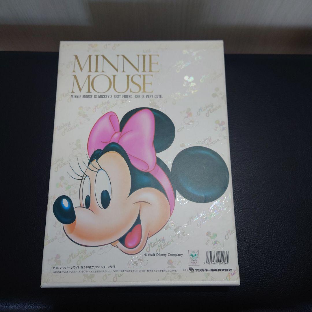 【希少】ディズニー ミッキーマウス フォトアルバム フォトブック ホワイト