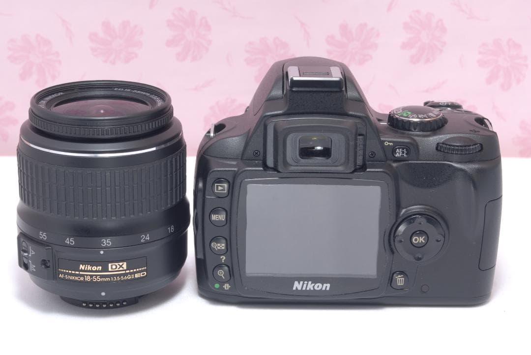 ⭐️スマホ転送アダプター付き⭐️Nikon D40x　デジタル一眼レフ　ニコン