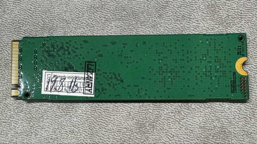 内蔵型SSD Samsung PM981 NVMe M.2 1TB SSD 2280