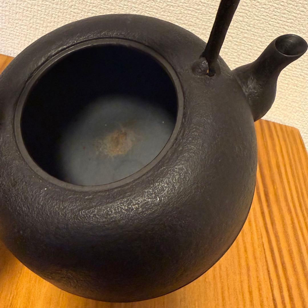 【超入手困難品】 南部鉄瓶 釜定 柚子肌 ✴︎ 2度使用のみ ほぼ新品