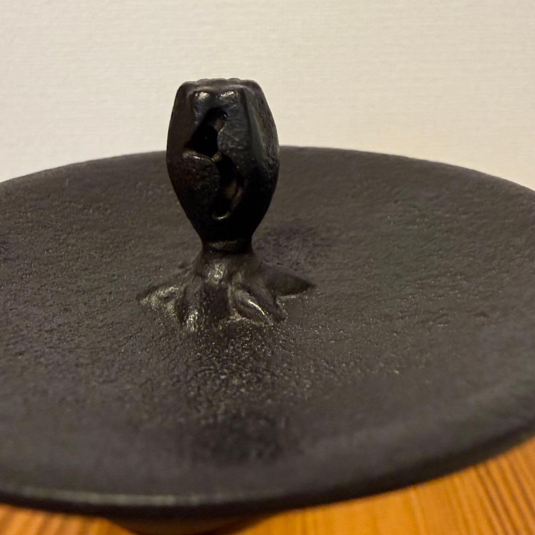 【超入手困難品】 南部鉄瓶 釜定 柚子肌 ✴︎ 2度使用のみ ほぼ新品