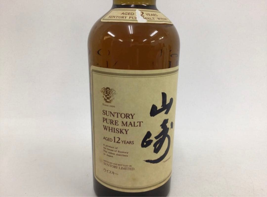 希少 ウイスキー サントリー 古酒山崎 12年 ピュアモルト 750ml