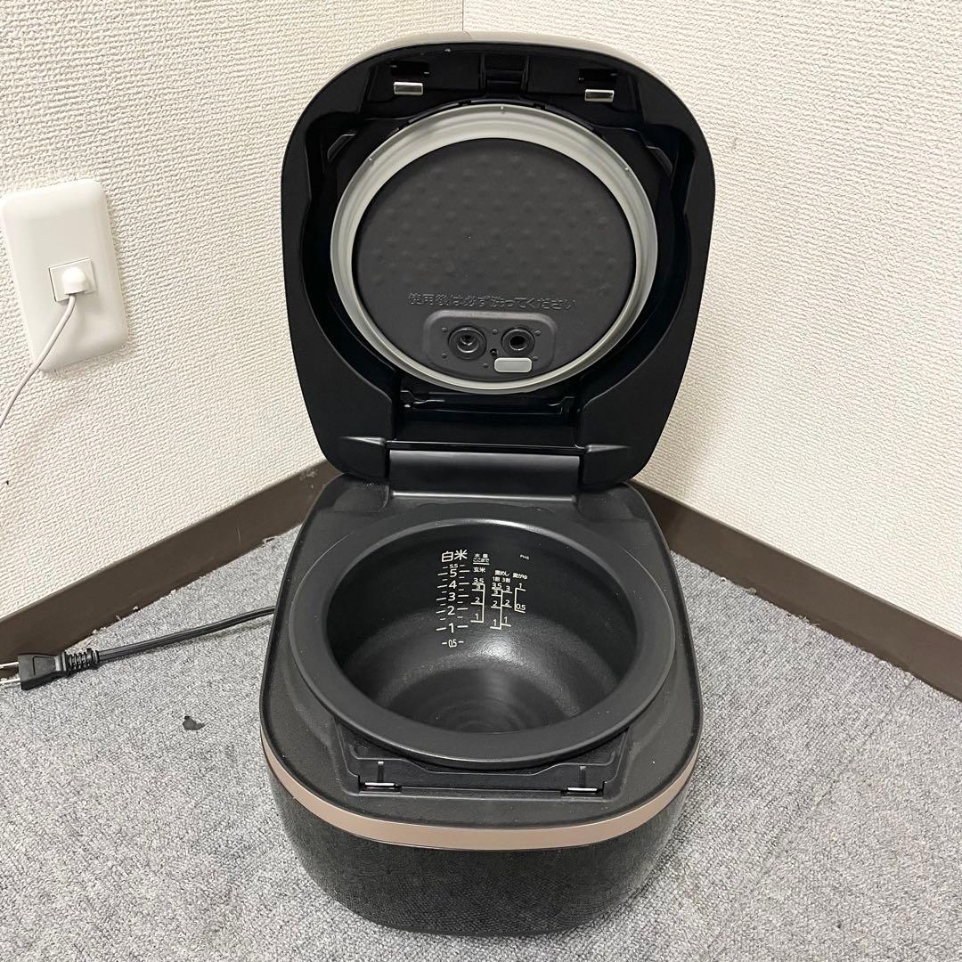 【2021年製】タイガー土鍋圧力IH炊飯器 5.5合 JPH-G100ブラックF
