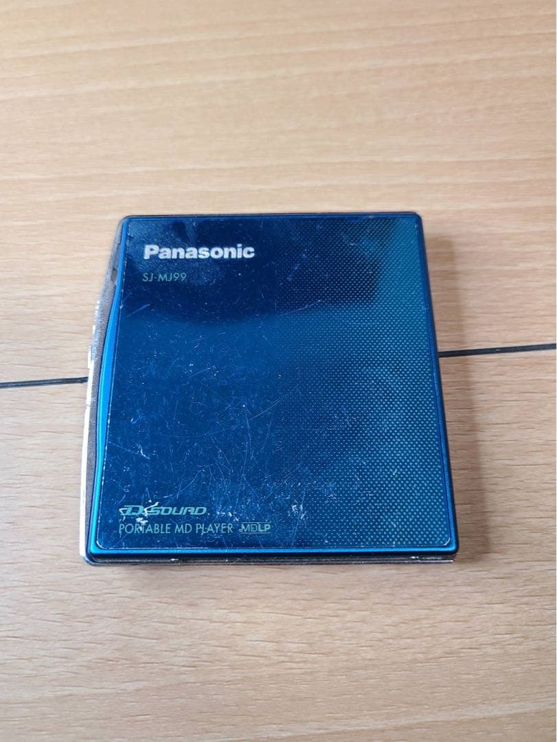 【動作未確認】PanasonicポータブルMDプレーヤー SJ-MJ99ジャンク
