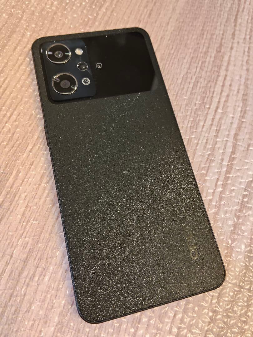 もずく OPPO Reno9 A ナイトブラック 本体