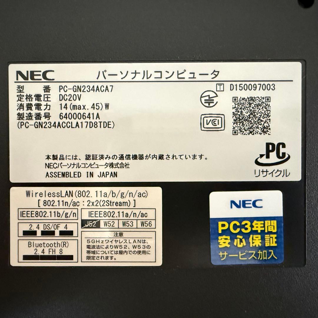 NEC PC-GN234ACA7 ノートPC