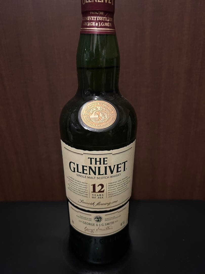 【旧ボトル】THE GLENLIVET 12年 700ml 箱無し