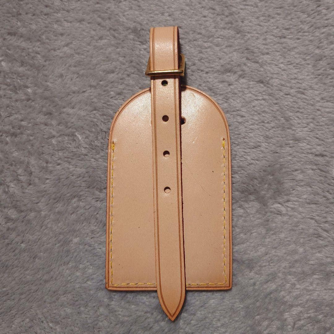 未使用【LOUIS VUITTON】 レザー ネームタグ