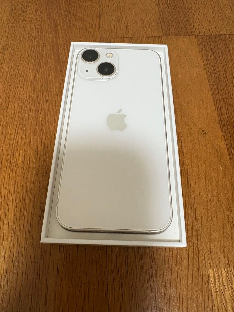 【美品】iPhone 13mini 128GB スターライト