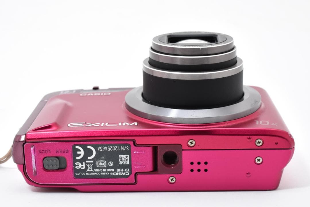 【美品】CASIO EXILIM EX-H10 ピンク スマホ転送 931