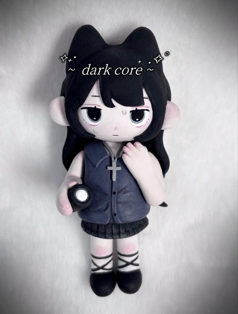粘土フィギュア ハンドメイド ダークコア