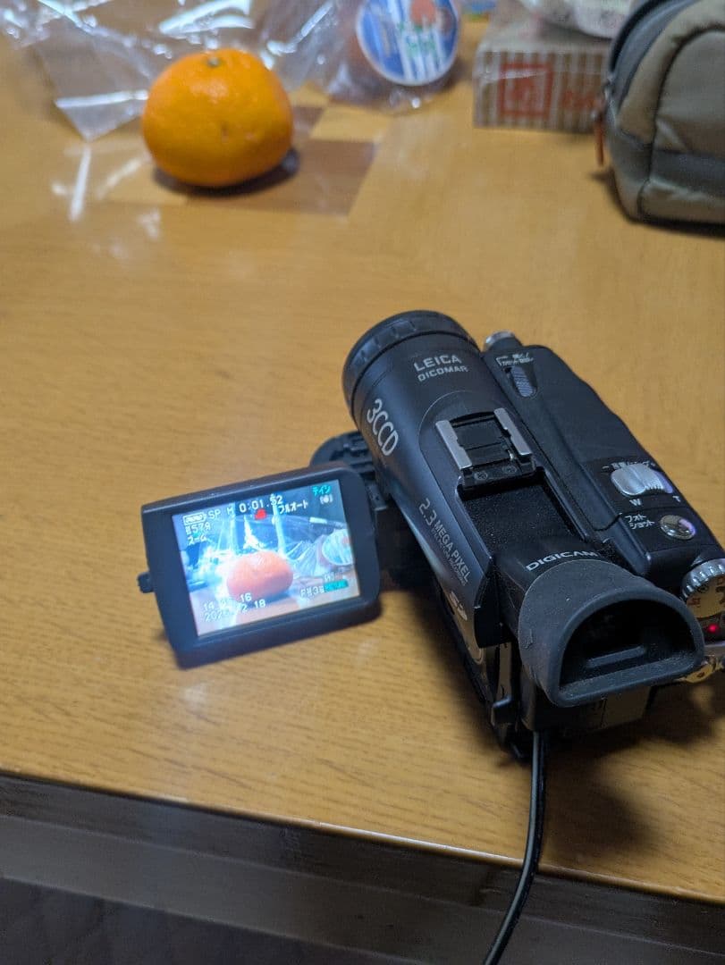 Panasonic NV-GS200 3CCDビデオカメラ　ブラック 稼働良好品