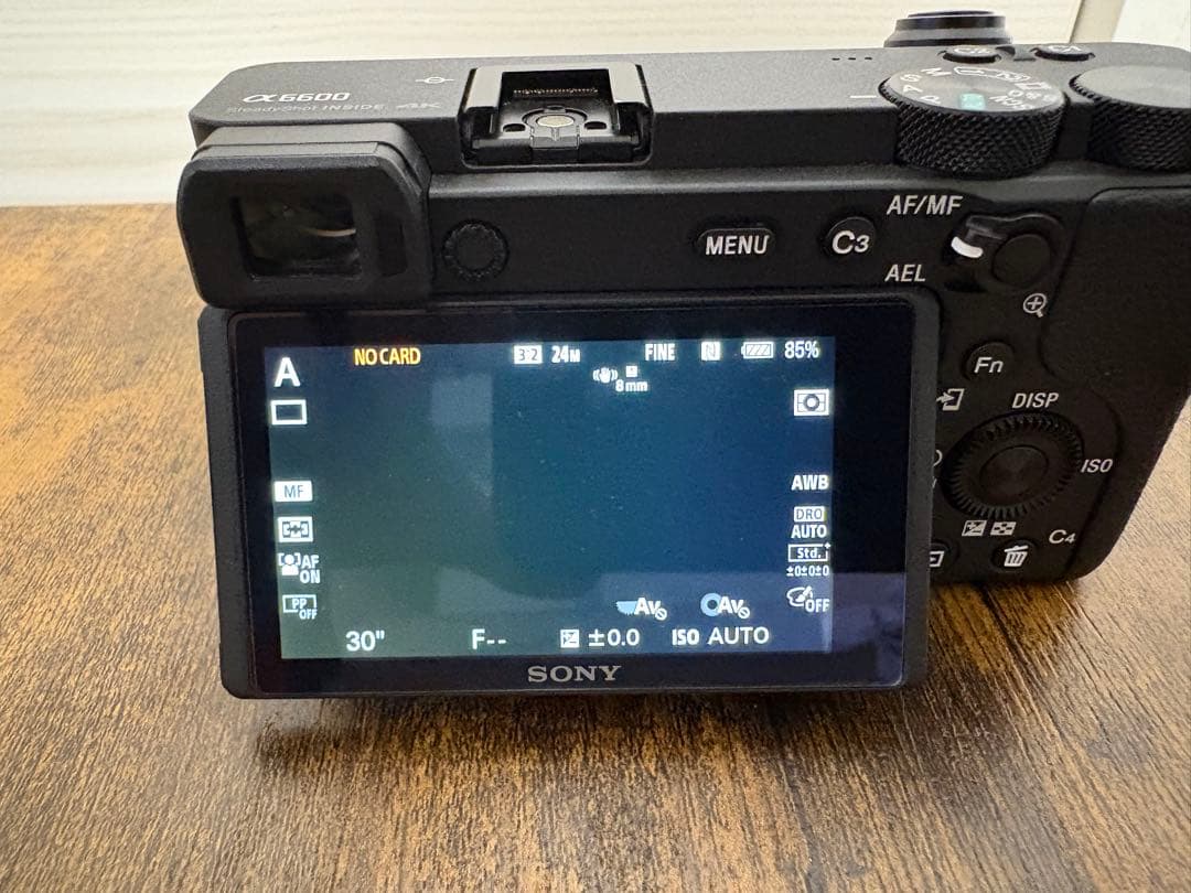 SONY α6600 ミラーレス一眼カメラ e16-50mm付き