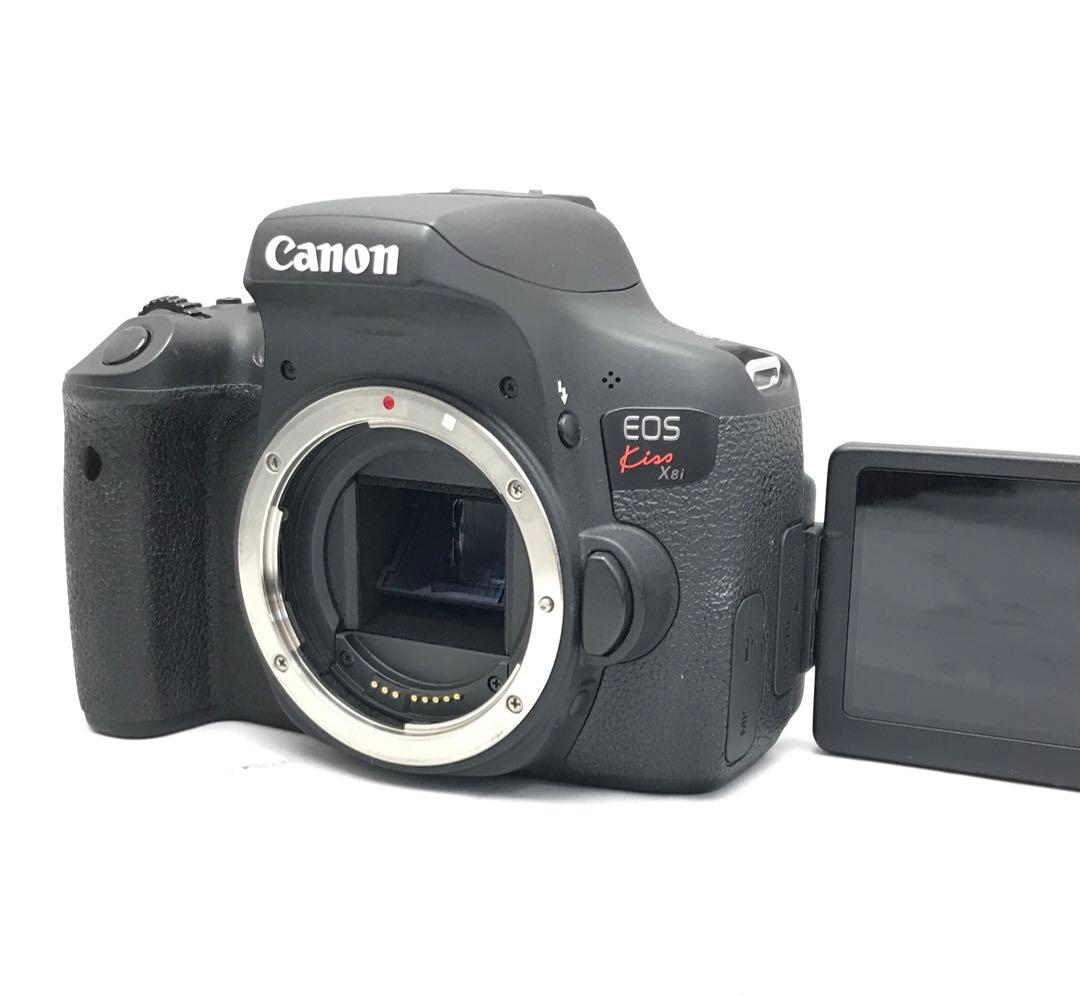 極美品Canon EOS Kiss X8i ダブルズームレンズキット♪