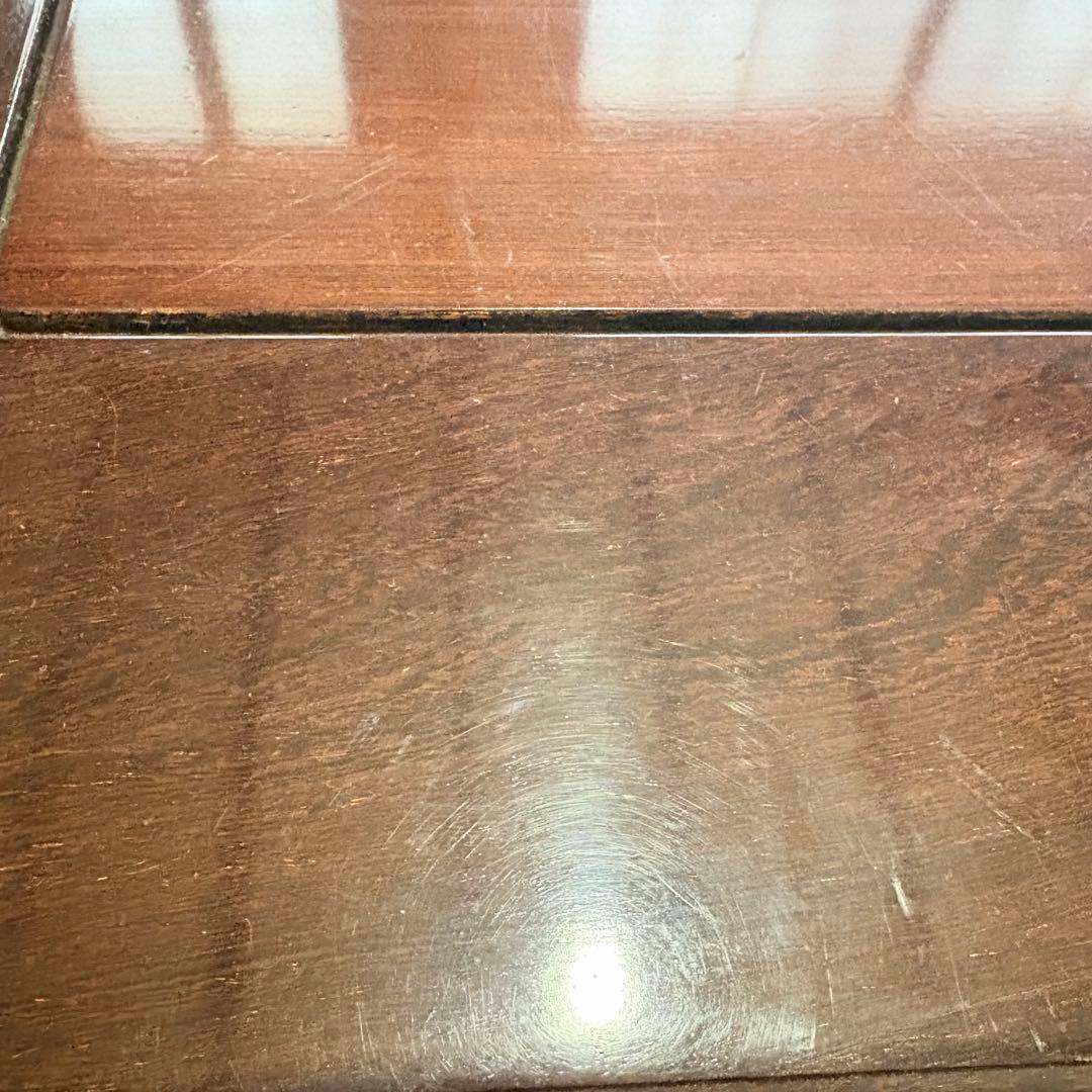 木製　昭和ローテーブル ブラウン