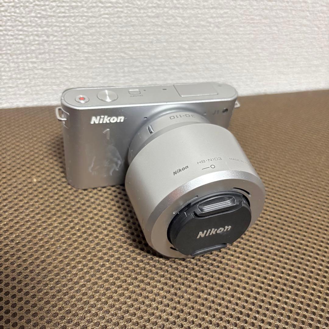 Nikon1 J1 シルバー レンズキット Nikon ニコン 一眼レフカメラ