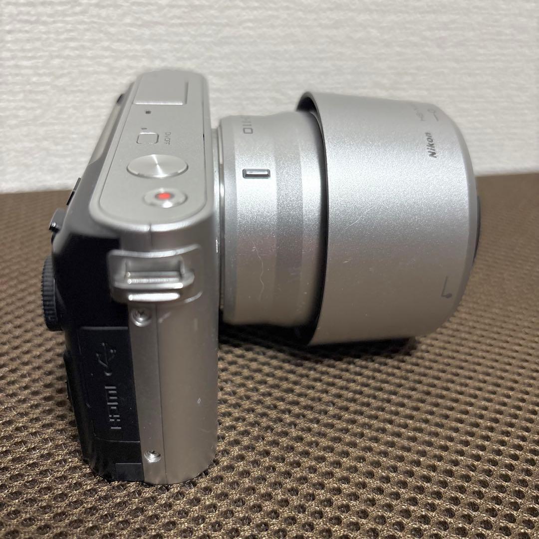 Nikon1 J1 シルバー レンズキット Nikon ニコン 一眼レフカメラ