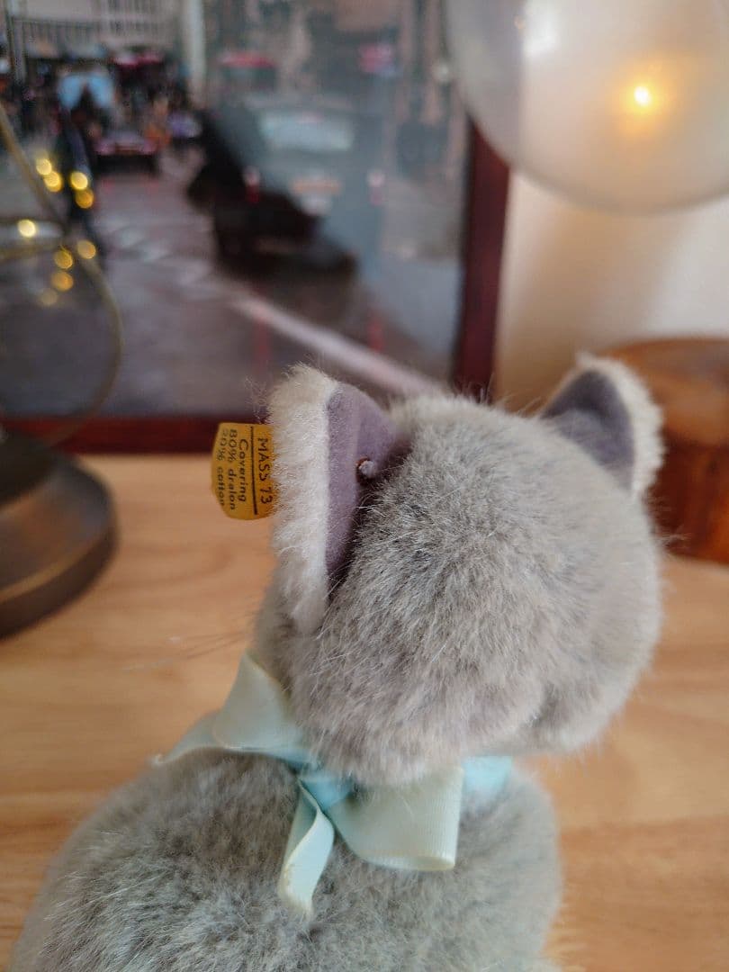 Steiff シュタイフ　猫のSnuffy　ぬいぐるみ