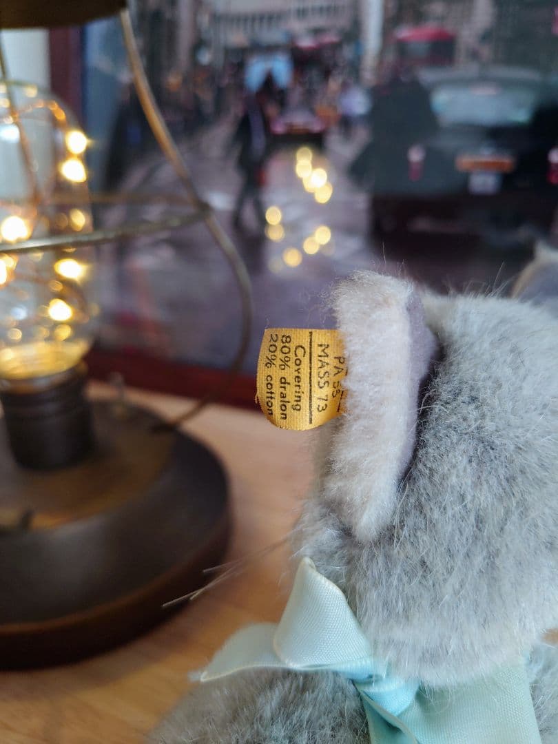 Steiff シュタイフ　猫のSnuffy　ぬいぐるみ