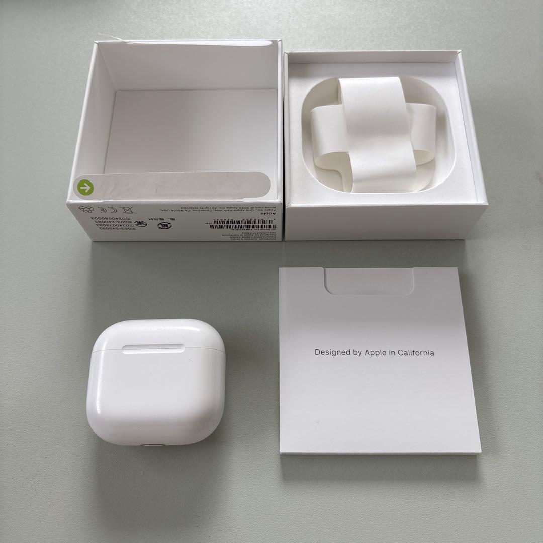 AirPods4 アクティブノイズキャンセリング機能搭載