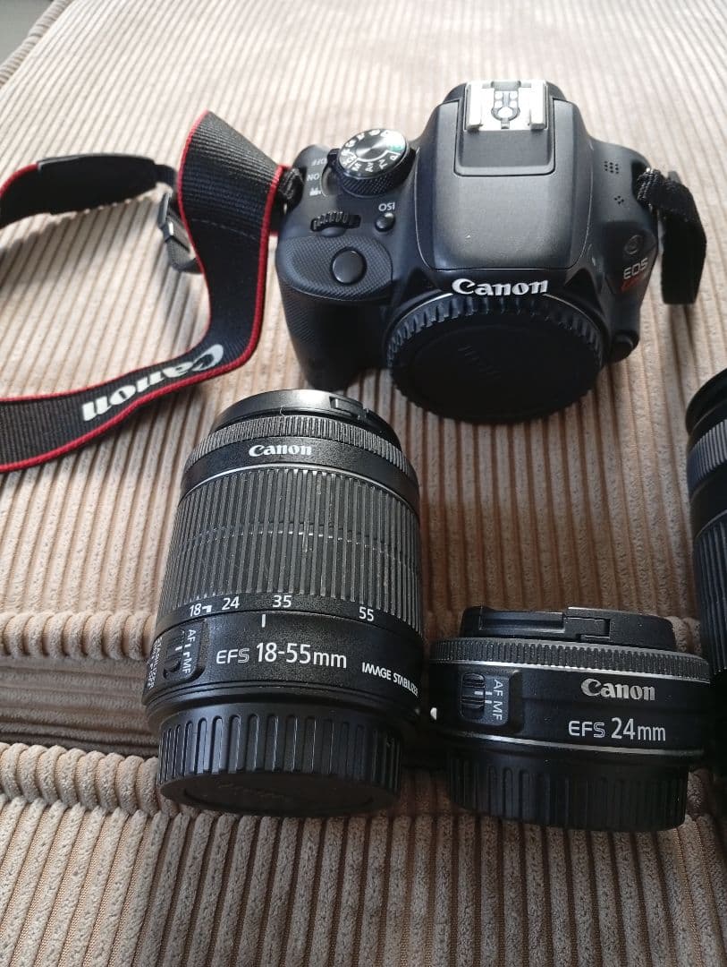 【近日終了】EOS Kiss X7 レンズ3個セット