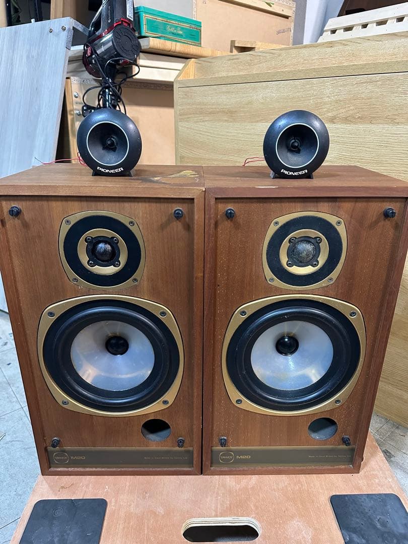 スピーカー・ウーファー Tannoy m20 + pioneer pt-8D