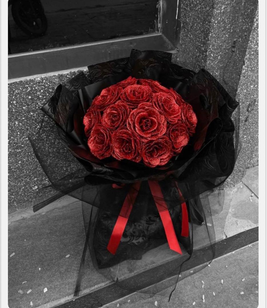 ソープフラワー薔薇 お誕生日 ・記念日 花束