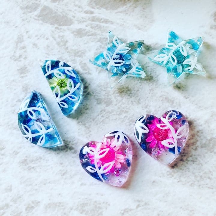 ✩.*˚みんたん専用♡Sea＆Flower  ☆ シリーズ ピアス イヤリング