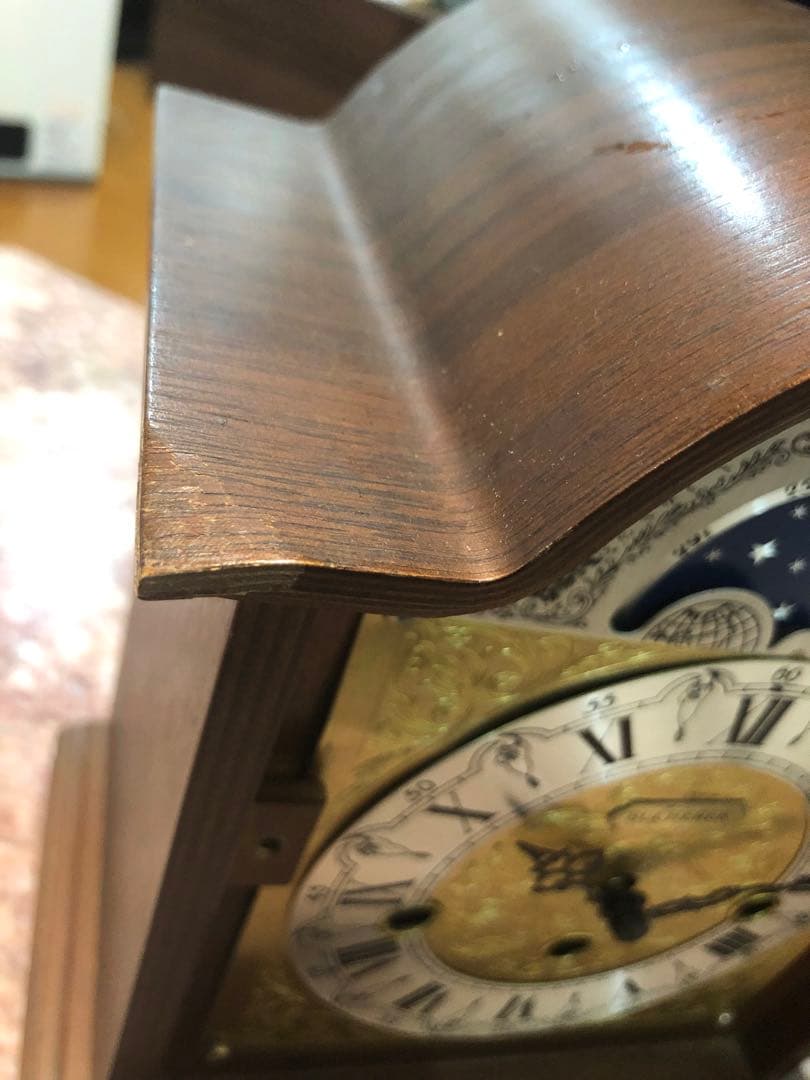 ロレックス総代理店　ブヘラ BUCHERER ゼンマイ　機械式置時計　西ドイツ製