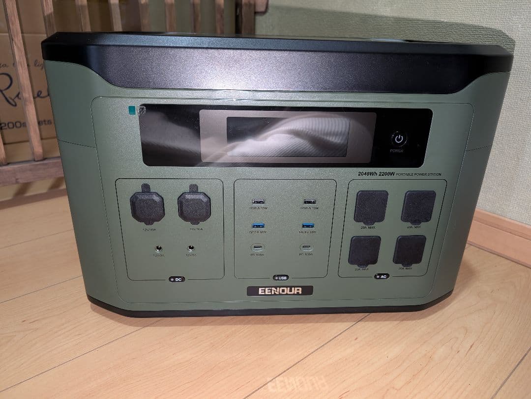EENOUR ポータブル電源 F2000